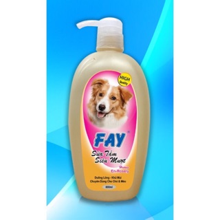 Sữa tắm Fay siêu mượt 800ml dành cho chó mèo