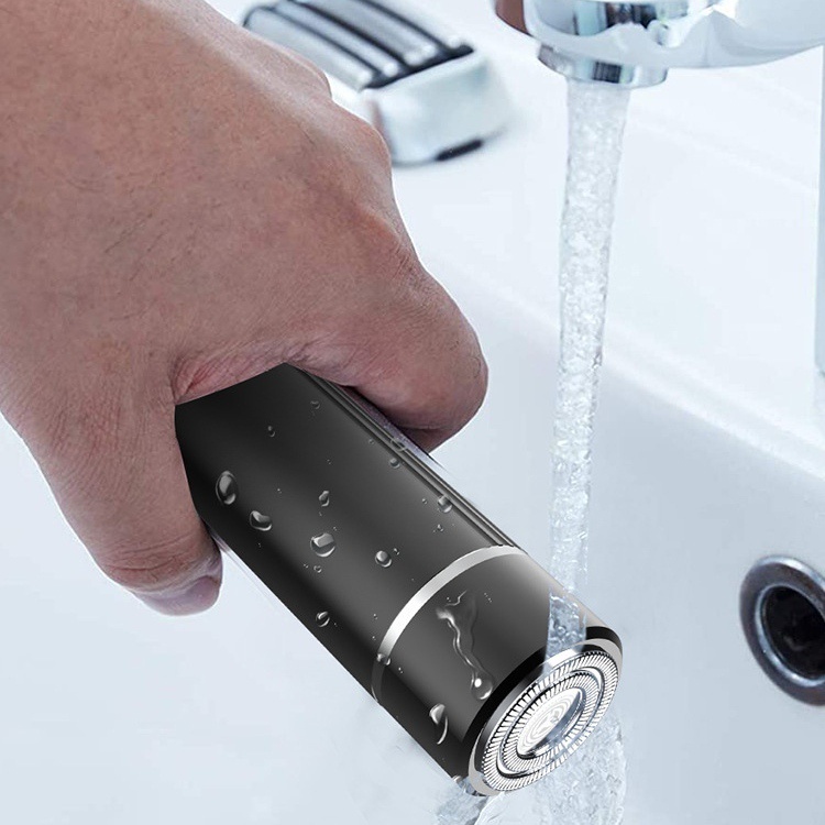 Máy cạo râu giá rẻ pin sạc, cạo râu khô và ướt