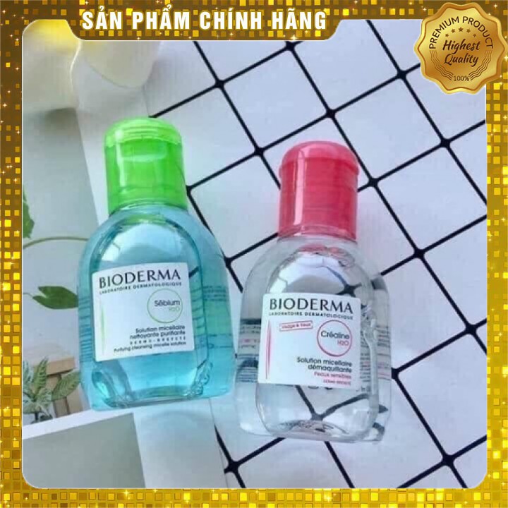 Nước Tẩy Trang BIODERMA (Date 2023) , Mini Size 100ml , Full Size 500ml [CHÍNH - HÃNG]