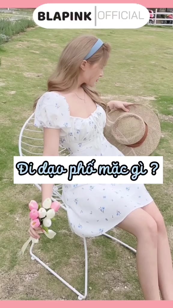 [Mã FATREND02 giảm đến 30k đơn 99k] Váy Hoa Nhí Cổ Yếm Hở Lưng Chất Lụa Siêu Đẹp - JUHEE DRESS T235 | BigBuy360 - bigbuy360.vn