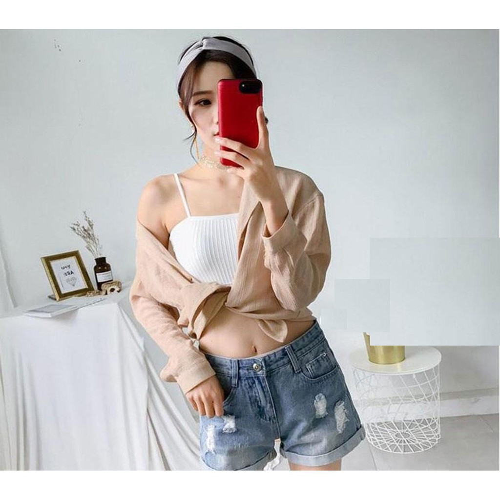 Áo bra quây cotton có đệm ngực 1641-AL25 GIA DỤNG SIÊU RẺ | BigBuy360 - bigbuy360.vn