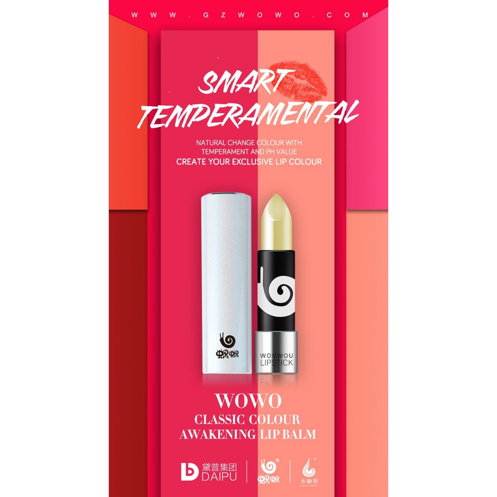 (hàng Mới Về) Son Dưỡng Môi Wouwou Cổ Điển Trọng Lượng 3.5g | BigBuy360 - bigbuy360.vn