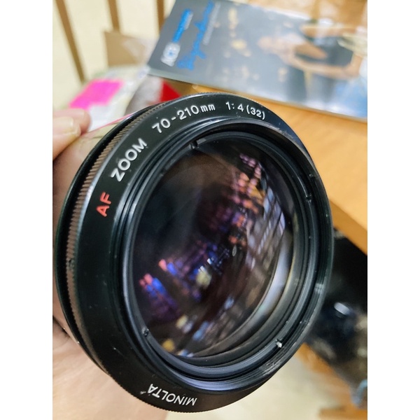Lens Minolta Beercan 70-210f4 macro ngàm Sony A