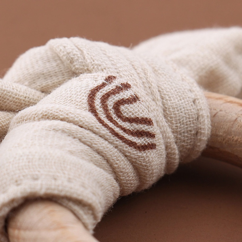 Đồ Chơi Ngậm Nướu Hình Nơ Hoạt Hình Dễ Thương Cho Bé Sơ Sinh