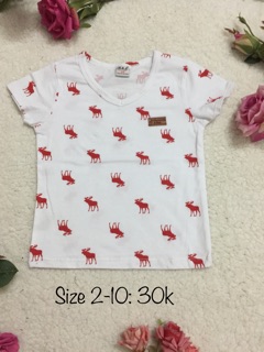 Áo thun trẻ em 8 - 33kg