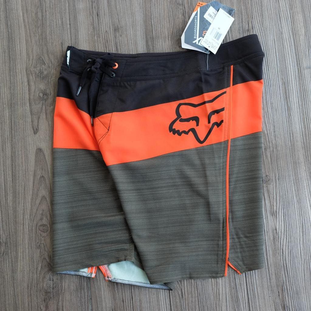 Quần đùi đi biển FOX Nam dây rút tiện lợi, vải thoáng nhanh khô