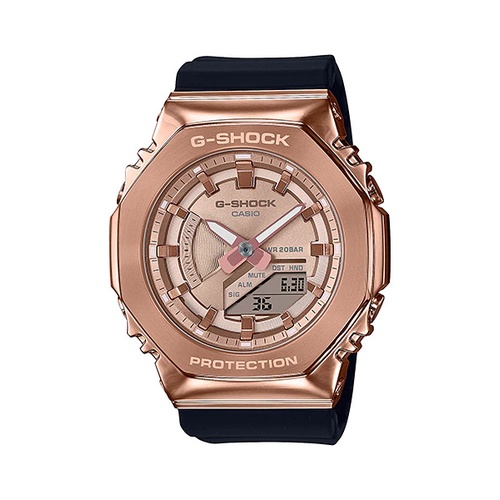 Đồng hồ casio nữ dây nhựa Chính Hãng GSHOCK GM-S2100PG-1A4DR