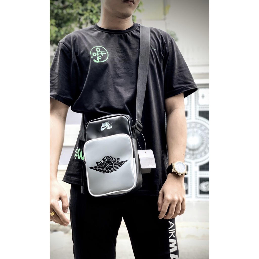 Túi Đeo Chéo Form IPAD JDA Simili - FULLTAG CODE - Size : 25 x 18 x 7,5 (cm) [ XUẤT XỊN ]