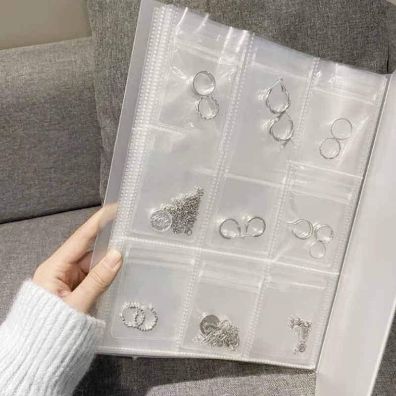 Flgo Hộp Đựng Trang Sức Nhỏ Trong Suốt Chống Oxy Hóa