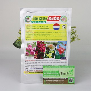 Phân bón cho hoa hồng NPK 10-20-5 gói 24 viên - T173