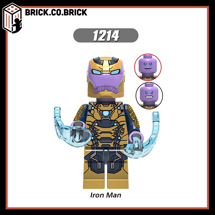 Đồ chơi Lắp ráp Minifigures Siêu anh hùng Super Heroes Mô hình Iron Man Người Sắt X0252