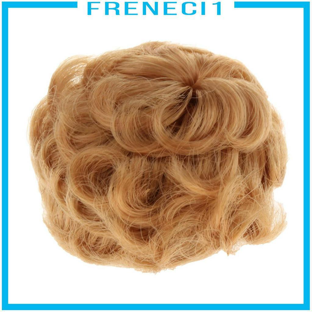 Tóc Giả Xoăn Ngắn Cho Búp Bê 1 / 8 BJD 22cm 1 / 8