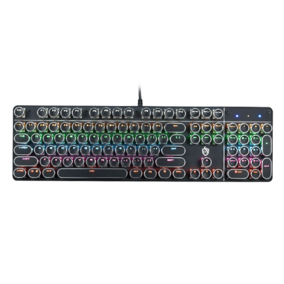 BÀN PHÍM CƠ K900 NÚT TRÒN LED