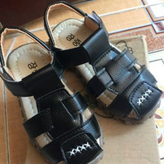 Dép da sandal cho bé trai size 21- 30