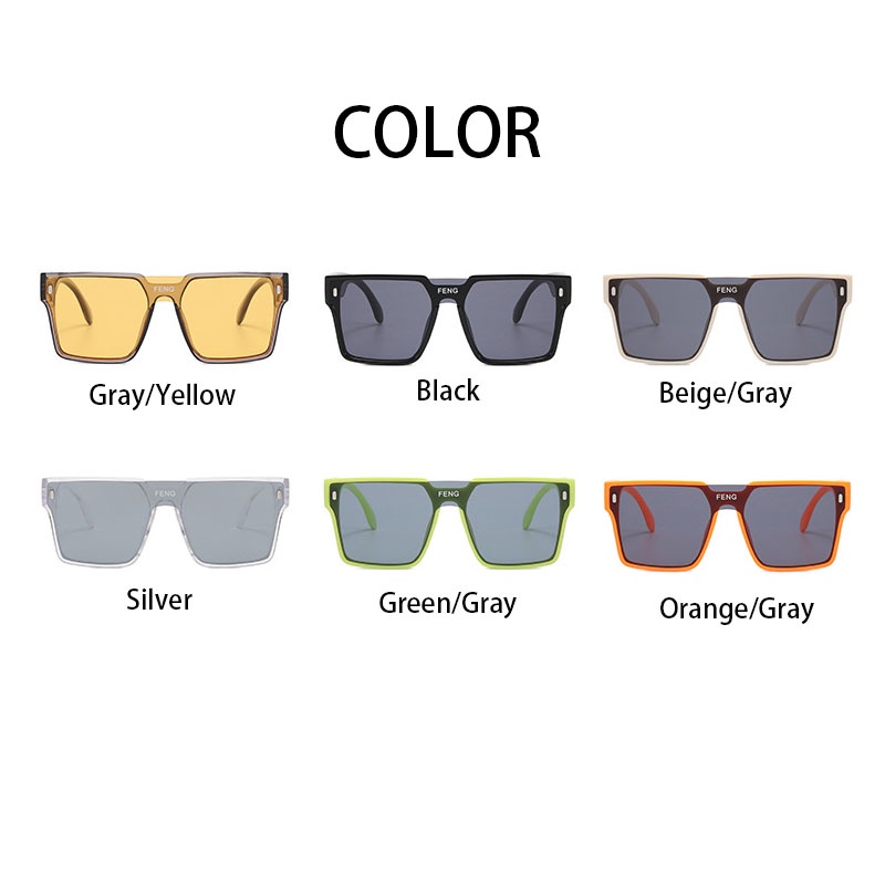 Kính Mát Gọng Lớn Bảo Vệ Mắt Khỏi Tia UV Và Tia UV Dành Cho Nam Và Nữ