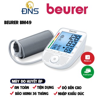 [Hàng Chính Hãng] Máy Đo Huyết Áp Bắp Tay Beurer Bm49 Nhập Khẩu Chlb Đức - Bảo Hành 3 Năm