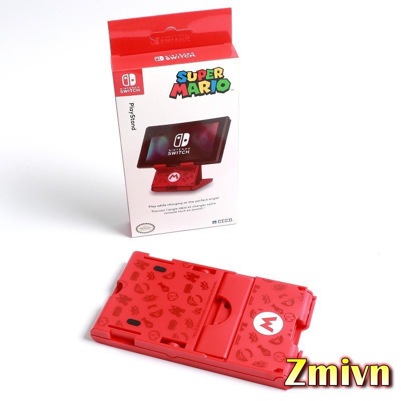 Đế dựng Nintendo Switch, điện thoại (hoa văn Super Mario)