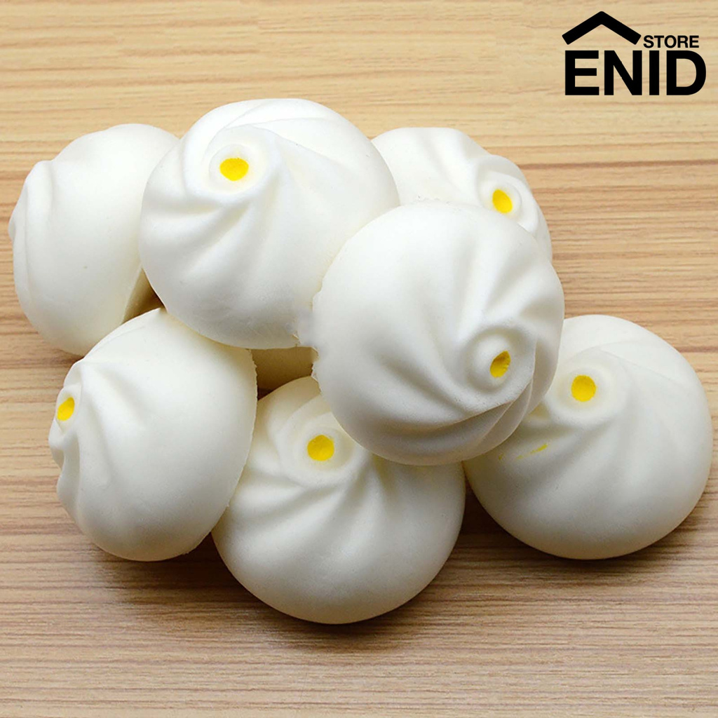 Đồ Chơi Squishy Hình Bánh Bao Chất Liệu Giả Da