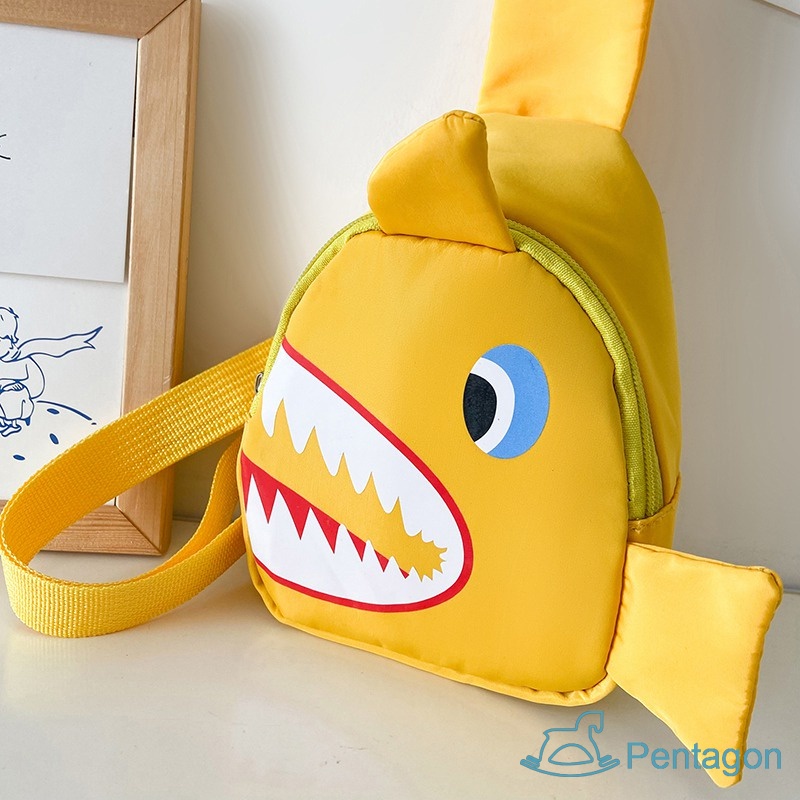 Túi Đeo Chéo In Họa Tiết Hoạt Hình Phong Cách Hàn Quốc Xinh Xắn Dành Cho Bé