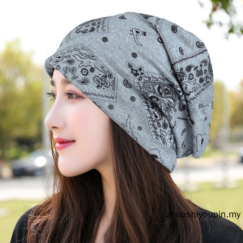 Mũ Trùm Đầu Bằng Cotton Mềm Thoáng Khí Phong Cách Hip Hop Cho Nam Và Nữ