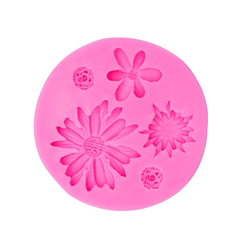 HANDMADE Khuôn Silicone Hình Hoa Sen Làm Trang Sức