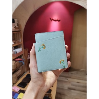 Ví nữ mini Cutie da thật nhập khẩu (màu sắc & họa tiết ghi chú)