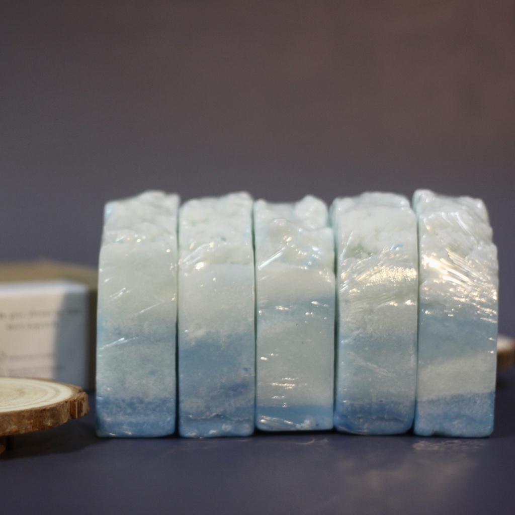 Xà Phòng Tắm Thiên Nhiên Aroma Story Hình Sóng Biển Dễ Thương Size 150g Thích Hợp Vừa Tắm Vừa Chill, Dùng Làm Quà Tặng