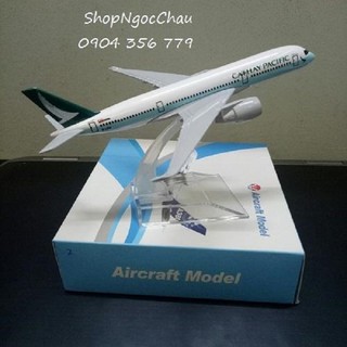 Mô hình máy bay A350 Cathay Pacific 16cm
