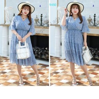 Bigsize Lada - Đầm voan <80kg 9450