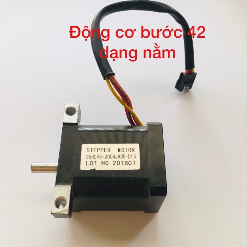 Động cơ bước dạng nằm STEP MOTOR