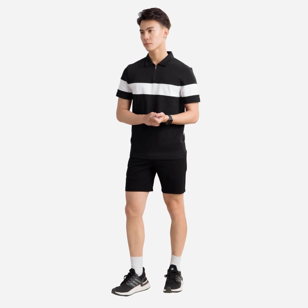 Áo polo nam cổ bẻ CIZA basic cộc tay vải cotton cao cấp phong cách trẻ trung size S M L XL màu đen,navy,xanh APNS16