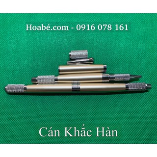 cán khắc hàn quốc 3 đầu chuyên dùng điêu khắc chân mày