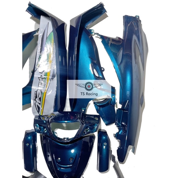 Dàn áo suzuki best xanh nhớt - tặng team 3 lớp