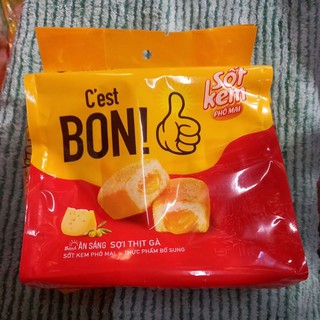 BÁNH BON VỊ SỐT KEM PHÔ MAI TÚI 101G