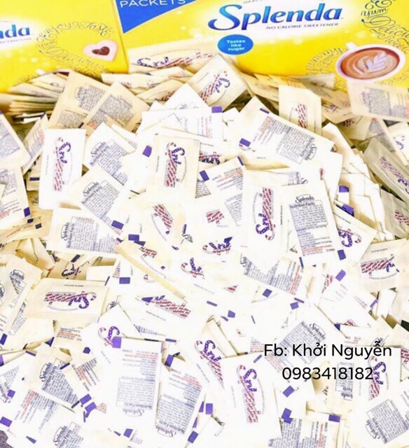 Đường Splenda 10 Gói💯FREESHIP💯Đường Ăn Kiêng Dành Cho Keto Das [HSD 2023] | BigBuy360 - bigbuy360.vn