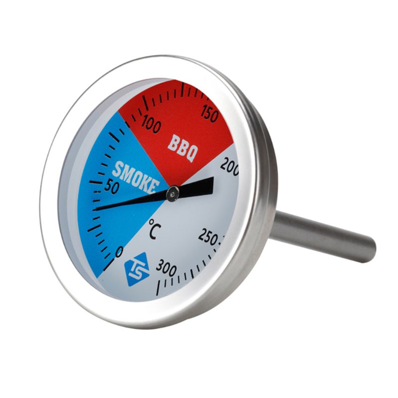 Nhiệt Kế Đo Nhiệt Độ Lò Nướng BBQ 2 &quot;Bằng Thép Không Gỉ Chống Thấm Nước