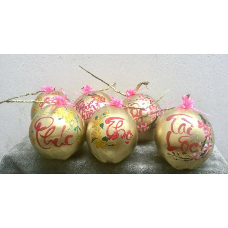 MÀU VẼ NHŨ, Dạ Quang Trang Trí Trái Dừa,Dưa,.. TẾT 18ml