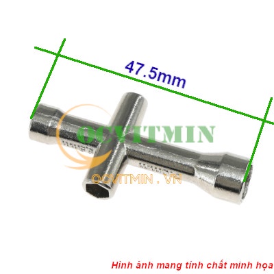 Shopee.vn/ocvitmin Khóa Vặn Đai Ốc Lục Giác M2 M2.5 M3 M4
