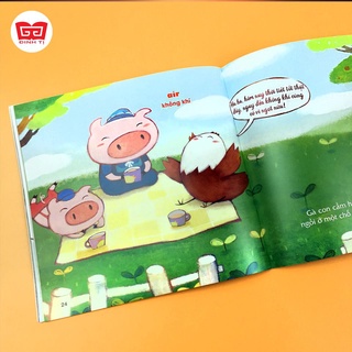 Sách - Gà con lon ton (nhiều chủ đề)