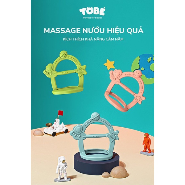 Gặm Nướu Silicone TOBÉ Cao Cấp An Toàn