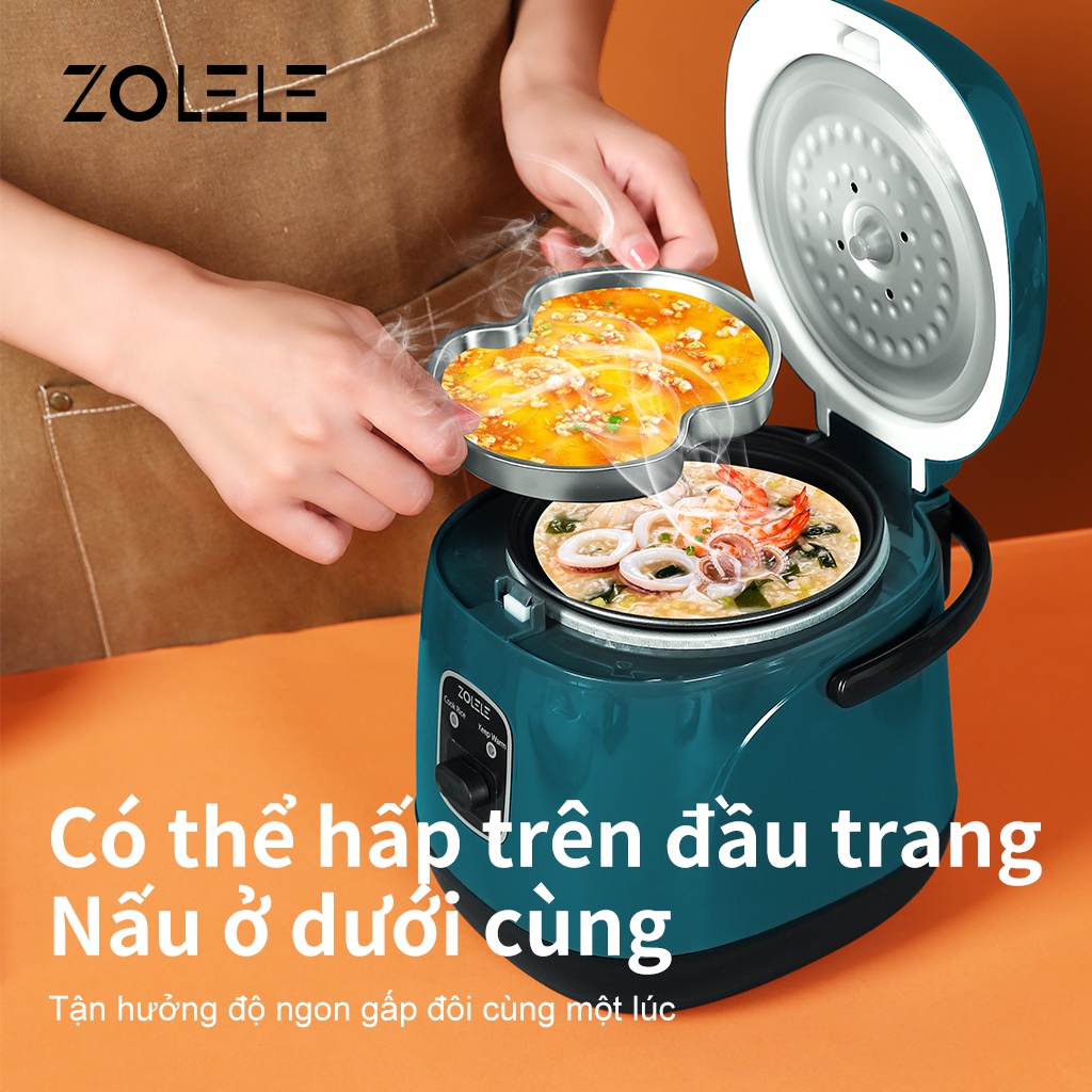 Nồi cơm điện mini đa năng ZOLELE Zb004 1.2L