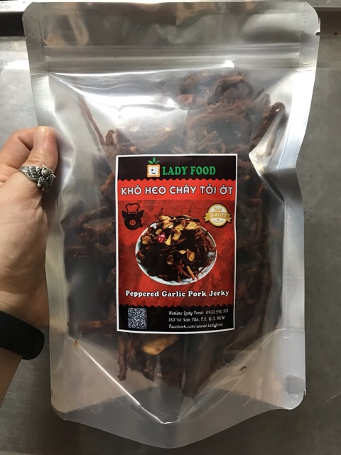 [Ngon] Khô Heo Cháy Tỏi Đặc Biệt Cam Kết Rất Ngon Lady Food | BigBuy360 - bigbuy360.vn