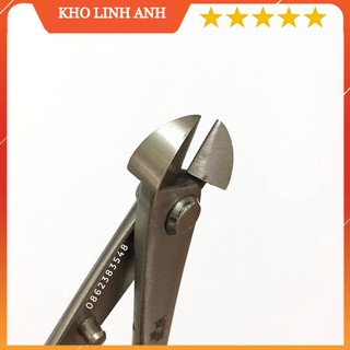 Kìm cắt dây uốn cây cảnh bonsai, dây thép, kẽm ... chất liệu thép trắng nguyên khối