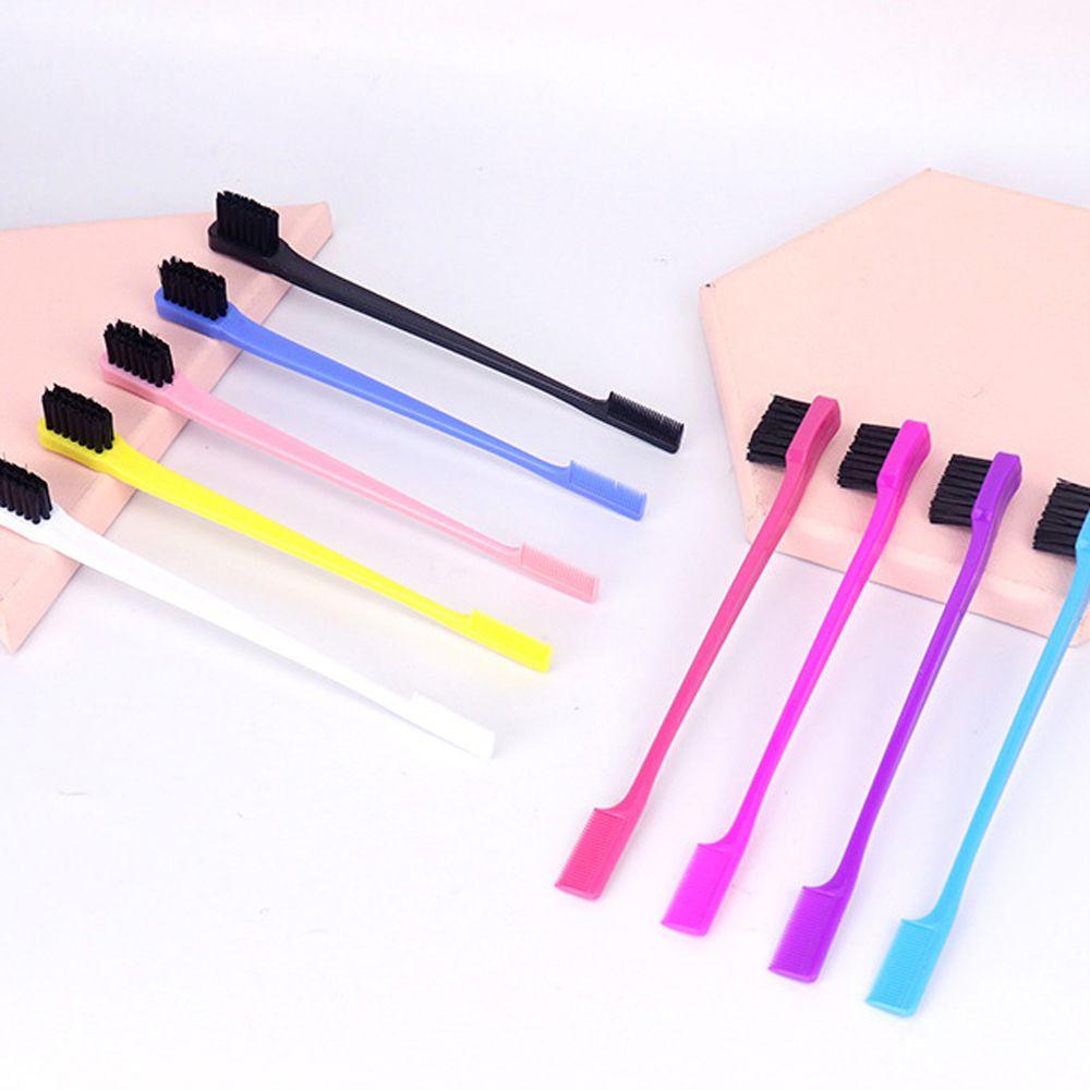 Set 2 Lược Chải Tóc Răng Mảnh Bằng Thép Không Gỉ Đa Năng Cho Nữ