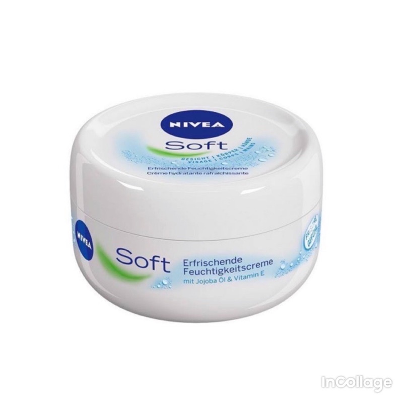 Kem Dưỡng Ẩm Chuyên Sâu Nivea Soft Của Đức 200ml