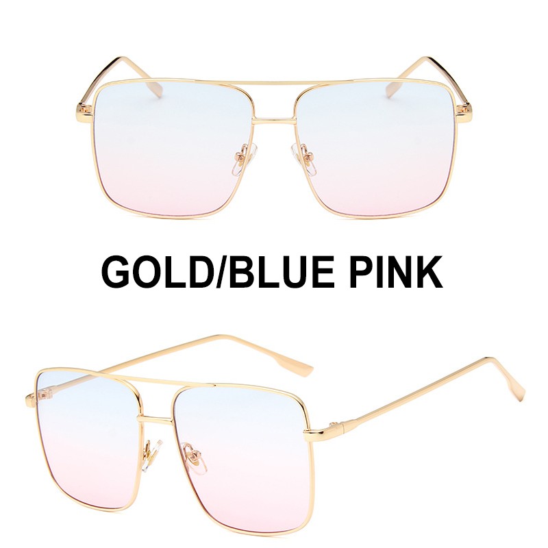 Kính Mát Gọng Kim Loại Phong Cách Sành Điệu Thời Trang Cho Nam Và Nữ