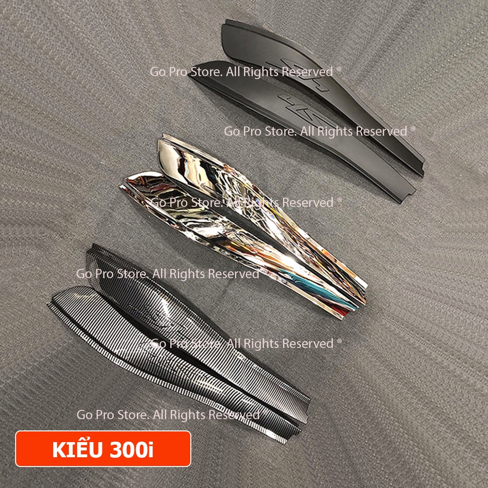 Ốp Hông Nẹp Sườn SH 2017 - 2019 Nhựa Xi