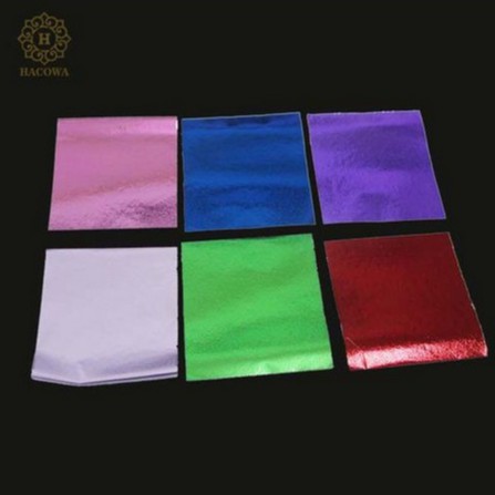 Set 500 lá vàng màu Đài Loan có 7 màu đỏ, xanh lá, xanh ngọc, xanh dương, tím, hồng đào, đen dùng trang trí