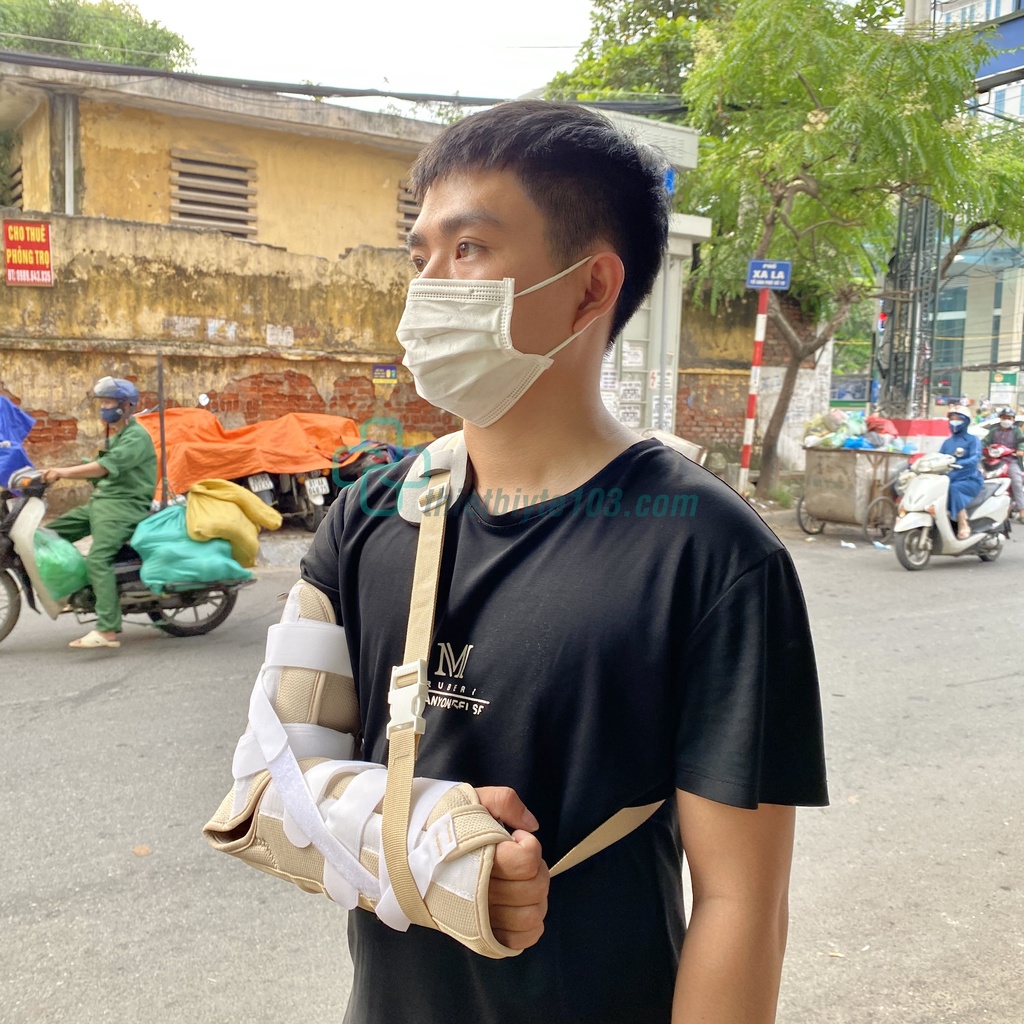 Nẹp Cánh Tay Người Lớn và Trẻ Em H3 ORBE - Hỗ Trợ Cố Định Gãy Xương, Bong Gân Dưới Xương Cánh Tay, Khớp Khuỷu