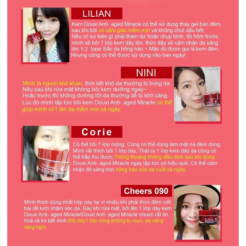 Kem dưỡng da chống lão hóa hồi phục cấp ẩm Dr.Douxi - Hàng Chính Hãng | BigBuy360 - bigbuy360.vn